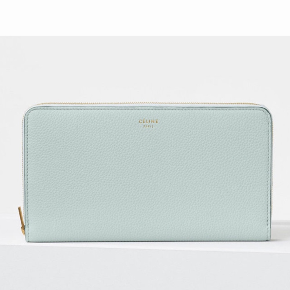 Celine large long grained calfskin wallet - Picture 1 of 11